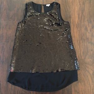 Beautiful Black Embellished Top